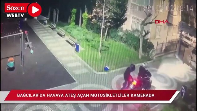 Bağcılar'da havaya ateş açan motosikletliler gözaltına alındı