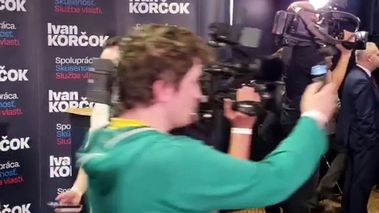 ZÁZNAM: Vyjadrenie I. Korčoka po zverejnení výsledkov 1. kola prezidentských volieb