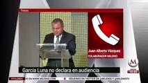 Genaro García Luna no declara en audiencia de Estados Unidos