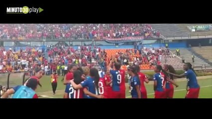 30-09-19 Cuerpo técnico y jugadoras del Medellín invitan a que las alienten en el Atanasio