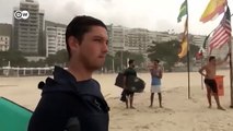 Surfistas de Rio de Janeiro desafian la cuarentena