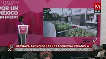 Xóchitl Gálvez rechaza apoyo de VOX en contienda electoral