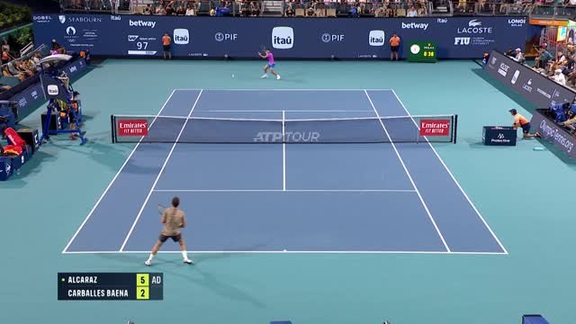 Alcaraz breezes into Miami Open last 32
