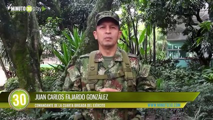 Ejército y Fiscalía capturaron a presunto sicario señalado de asesinar a un hombre en el Suroeste antioqueño