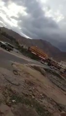 سبحان الله سيل قوي جدا جنوب المملكة العربية السعودية