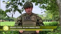 Soldados encontraron dos caletas con explosivos y los destruyeron