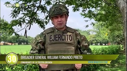 Soldados encontraron dos caletas con explosivos y los destruyeron