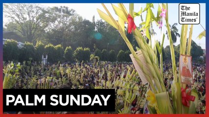 Holy Week Begins with Palm Sunday Blessings 🌿