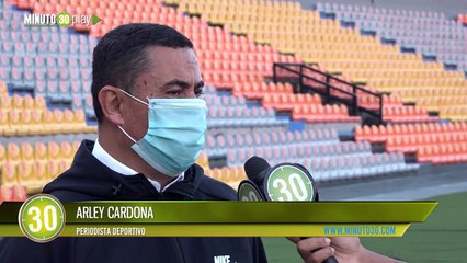 Arley Cardona analiza el cambio de entrenador del Medellín