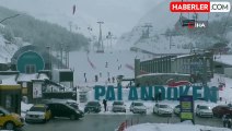 Palandöken'de kayak coşkusu sürüyor