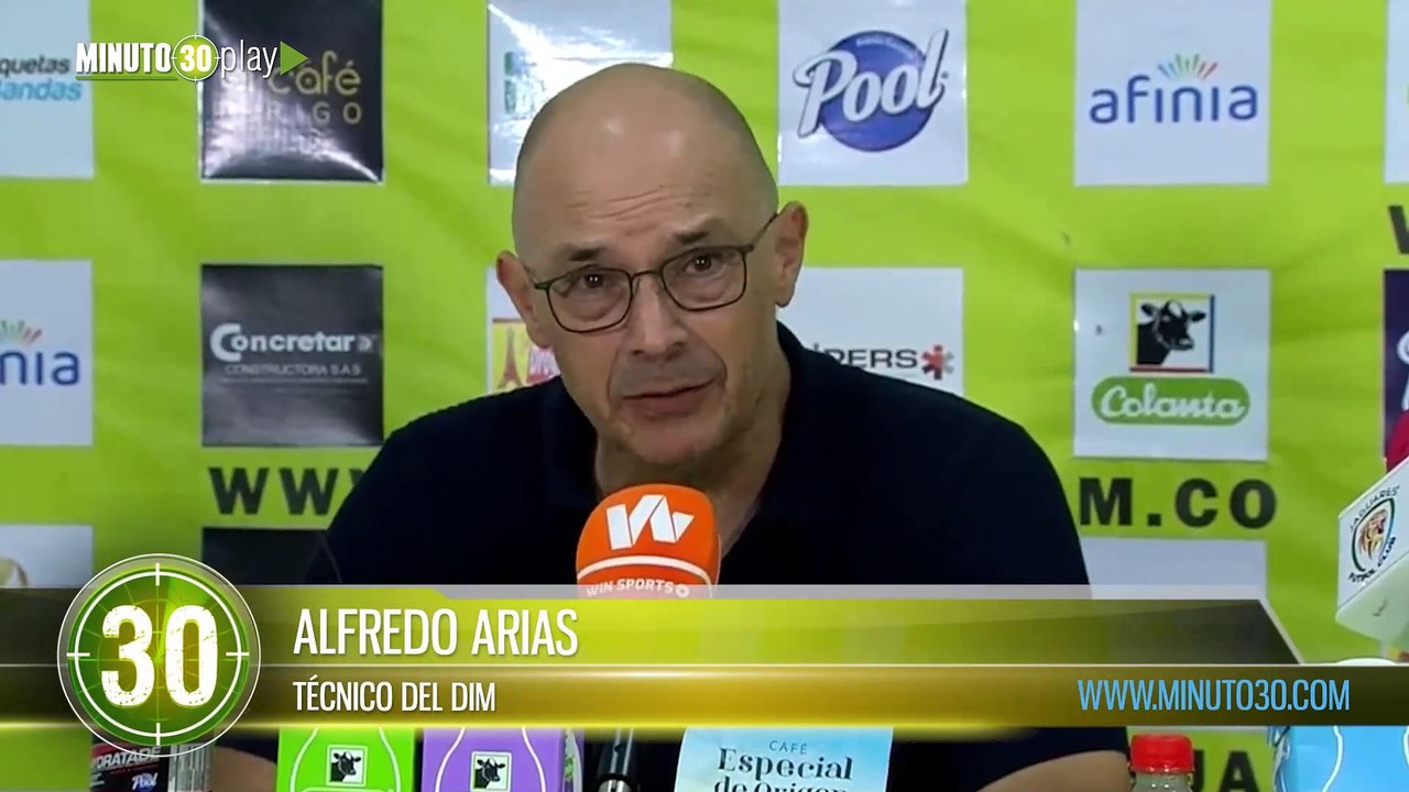 Nos llegan poco y nos marcan el dolor de cabeza del DIM según Alfredo Arias