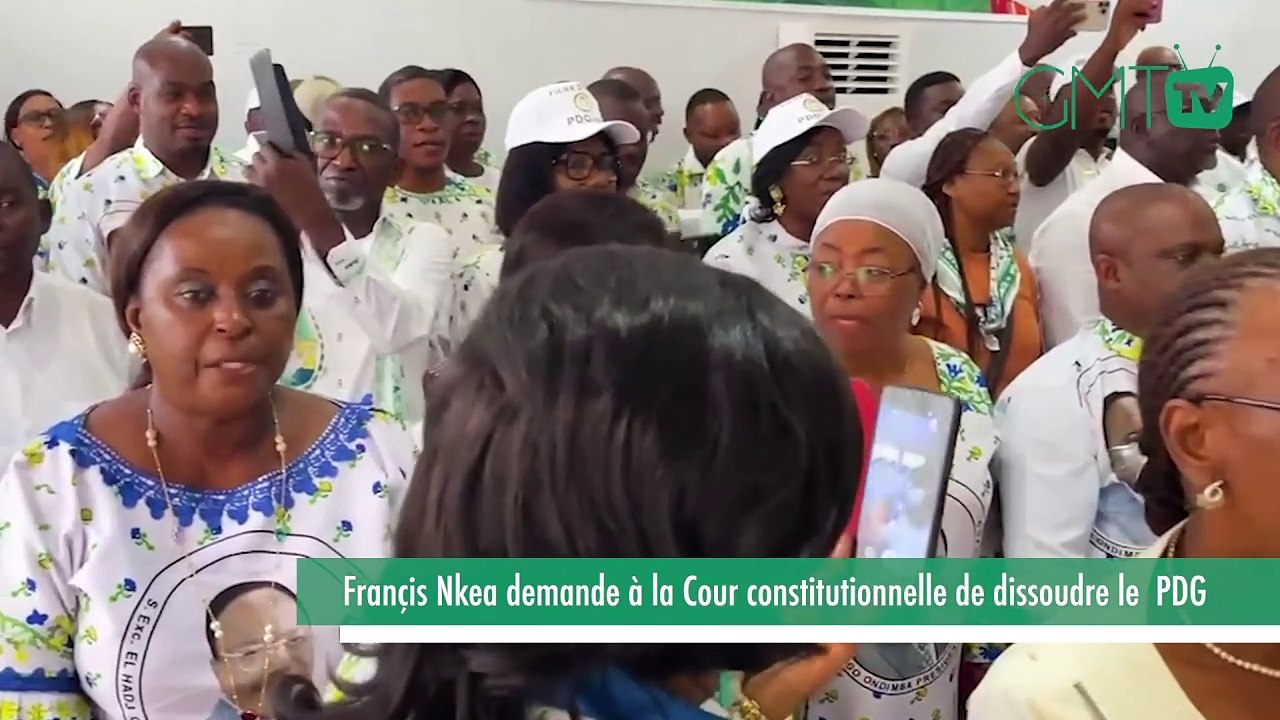 [#Reportage] Gabon : Françis Nkea demande à la Cour constitutionnelle de dissoudre le  PDG