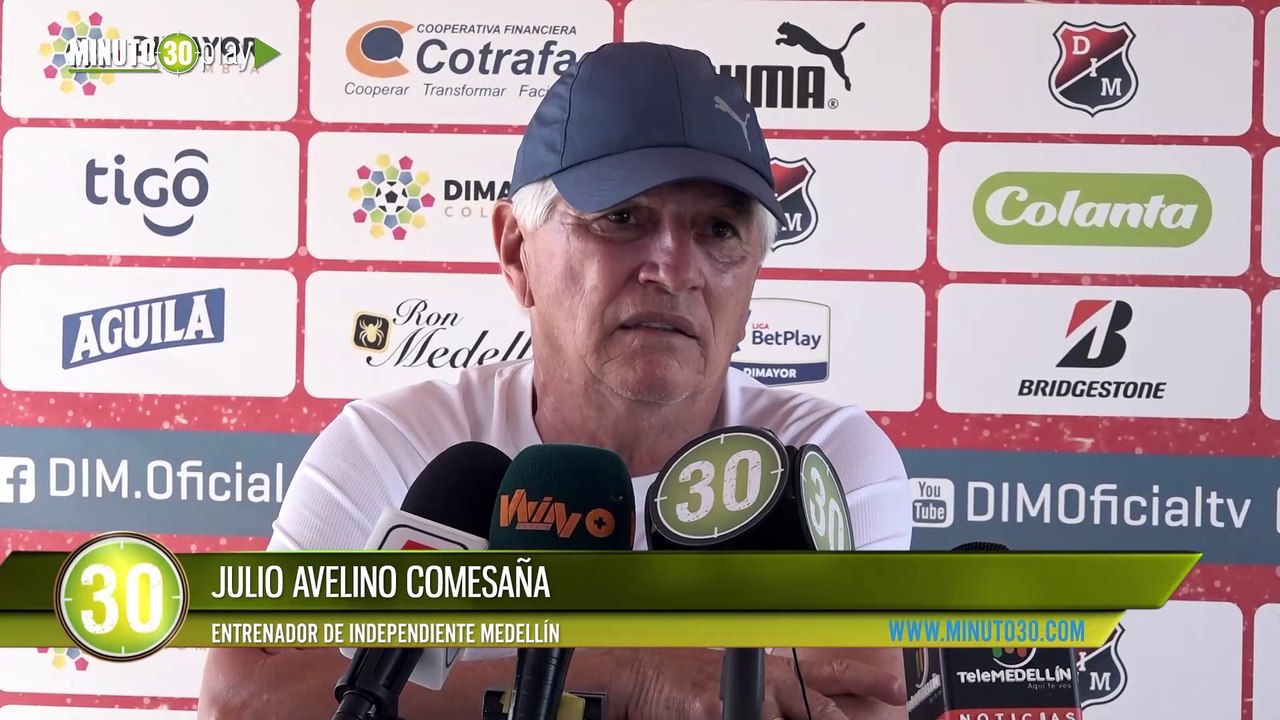 Julio Comesaña reconoció y valoró el trabajo de Pipe Pardo y Luciano Pons en la victoria ante Cali