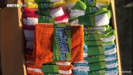 12-08-19 Cayó cargamento de toallitas y paños de microfibras en Magdalena