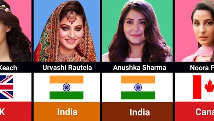 Bollywood Actresses From Different Countries - Foreigner Bollywood Actresses