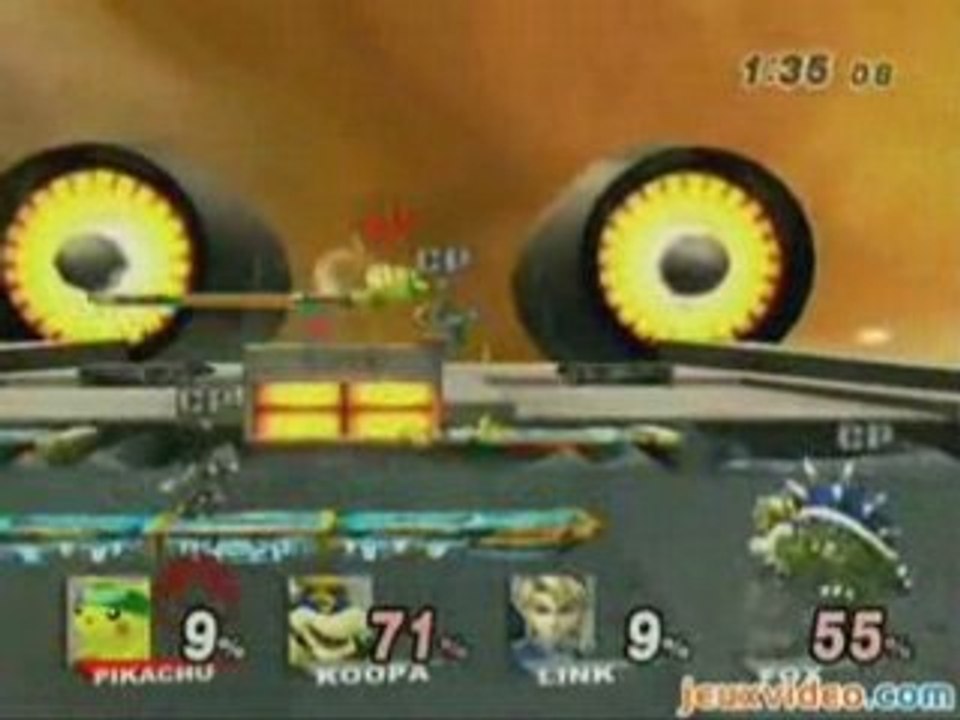 Super Smash Bros Brawl - Première bagarre