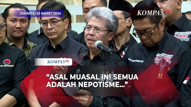 TPN Ganjar-Mahfud Gugat Hasil Pilpres 2024 ke MK, Todung: Asal Muasal Ini Semua adalah Nepotisme