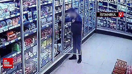 Esenyurt’ta marketten hırsızlık yaparken çalışana yakalandı