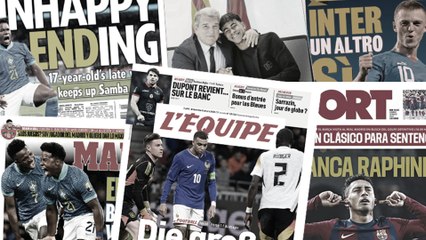 La presse tire la sonnette d’alarme pour les Bleus, Lewandowski reçoit une proposition mirobolante