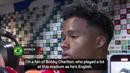 Brazil's newest star Endrick gives classy tribute to Bobby Charlton