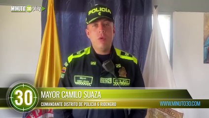 Policía frustra intento de hurto en un  establecimiento comercial en Guarne
