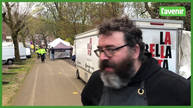 Le nouveau marché de Namur s'est installé en bords de Sambre