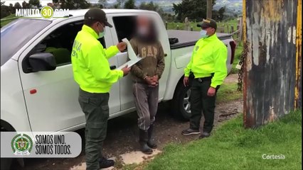 Sicario capturado en San Pedro de los Milagros