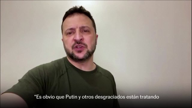 Zelenski sobre el atentado en Moscú: No les importa lo que ocurre en su propio país