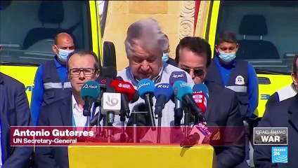 UN chief Guterres says it's time to 'truly flood' Gaza with aid