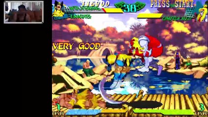 (ARC) Marvel Super Heroes vs Street Fighter - 17 - Wolverine and Mech Zangief - Lv Expert