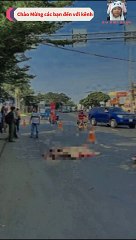 Người phụ nữ bán vé số chết thương tâm dưới bánh xe tải