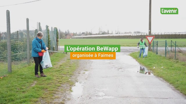 L'opération BeWaPP organisée à Faimes