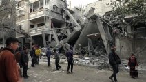 دمار بعد قصف استهدف منزلا في رفح