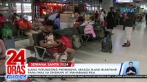 Ilang patungong probinsiya, maaga nang bumiyahe para iwas sa siksikan at mahabang pila | 24 Oras Weekend
