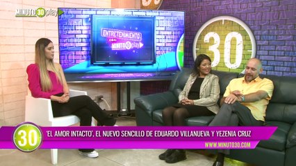 Eduardo Villanueva y Yesenia Cruz