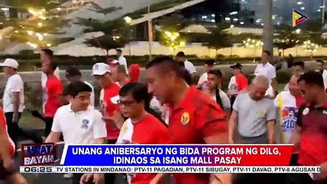 'Bida Walk,' isinagawa bilang bahagi ng unang anibersaryo ng BIDA program ng DILG