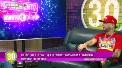 El dominicano Brasa llega a encender a Colombia con su canción ‘Millón’