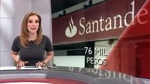 Acusan a cajera de Santander de ser cómplice de robo a cliente; banco lo niega