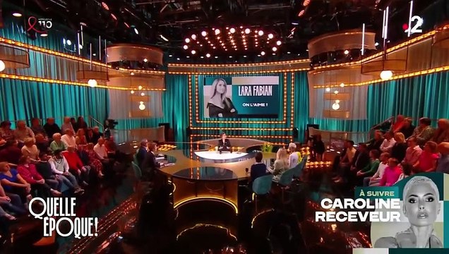 Slimane peut-il gagner l'Eurovision 2024 ? Lara Fabian s'exprime dans Quelle époque ! sur France2.