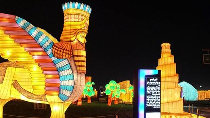 عروض تراثية في قرية أضواء البصرة خلال رمضان