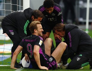 هاري كين يغادر معسكر المنتخب الإنجليزي بسبب إصابة في الكاحل