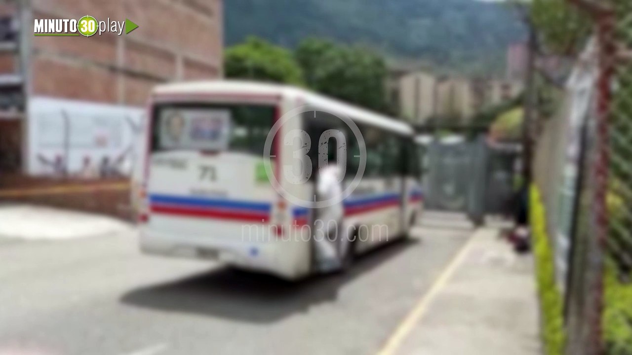 Así fue la inspección técnica del hombre que mataron dentro de un bus en Bello