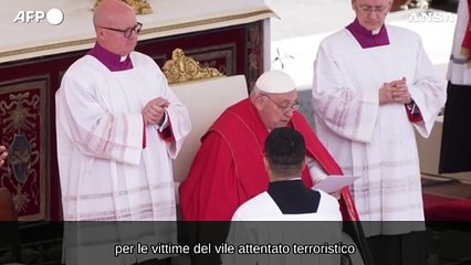 Il Papa: "Vile attentato a Mosca, azione disumana"