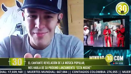 Luis Alfonso, cantante de música popular nos habla de su recorrido musical y su próximo lanzamiento