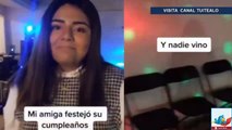 Joven organiza súper fiesta de cumpleaños; sólo tres amigos llegan y se vuelve viral