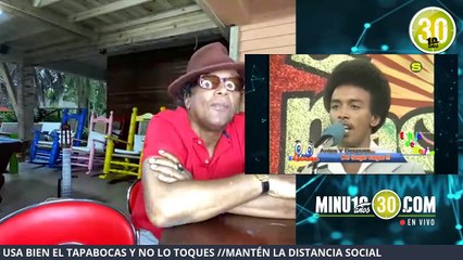 Sergio Vargas cantante dominicano, en exclusiva con Minuto 30