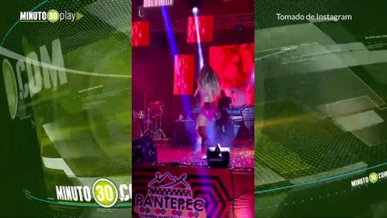Ninel Conde revive a la sexy Alma Rey y en su concierto interpreta Rebelde