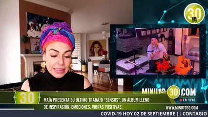Maía, la cantante y compositora colombiana nos muestra su nuevo álbum “Sensus”