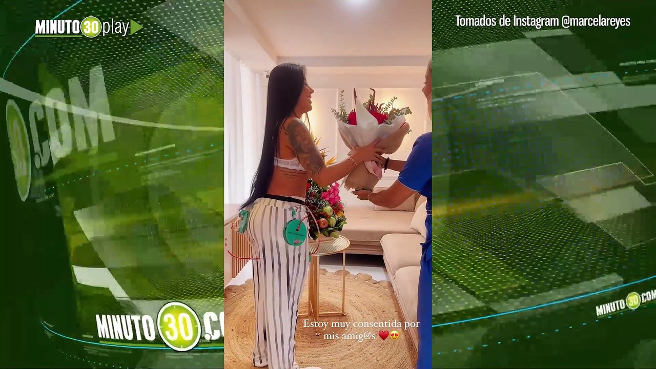 Aceptando el proceso Marcela Reyes mostró cómo va su recuperación tras cirugía