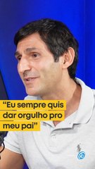 "Eu sempre quis dar orgulho pro meu pai", conta Tomé Abduch